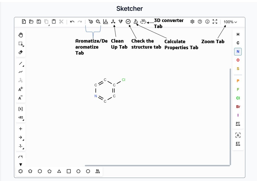 More bars and tabs of Sketcher